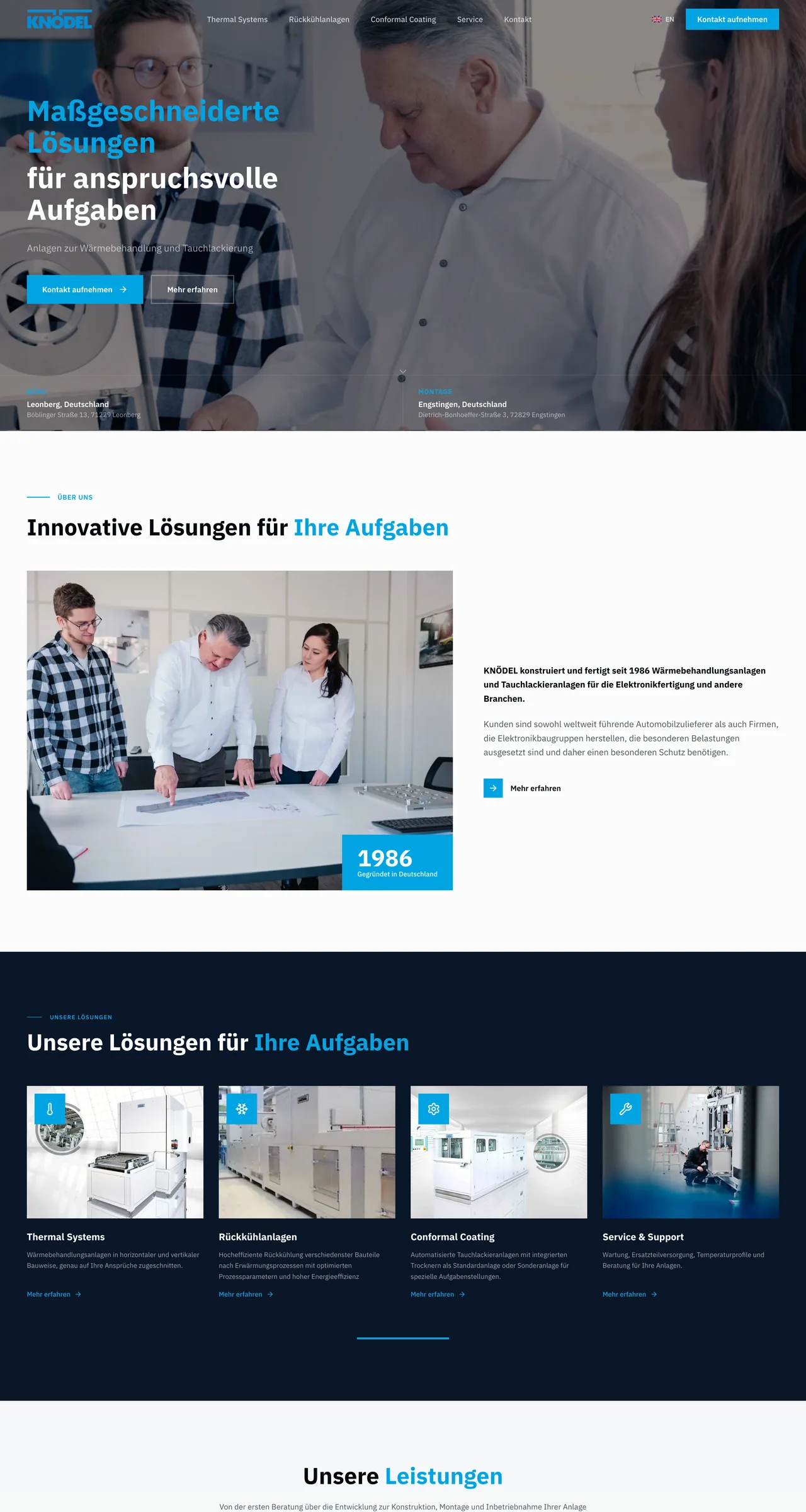 Website Referenz GTL Knödel